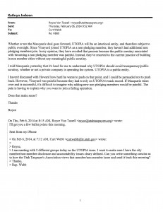 Email between UTA and Curt Webb on HB60